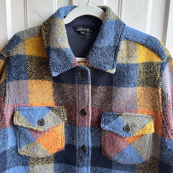 Charlie B Boiled Wool Blend Jacket - Picture 3 of 8